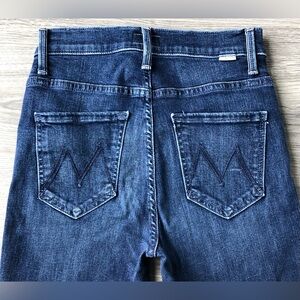 MOTHER Dark Blue Skinny Jeans